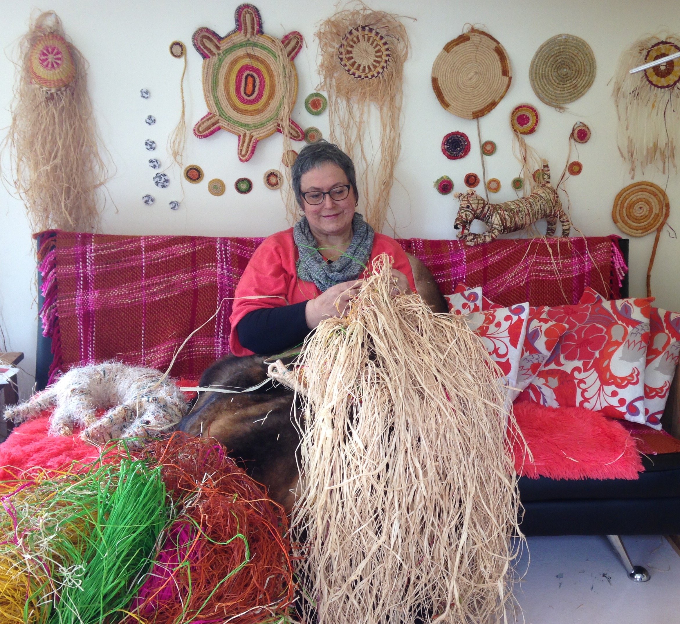 Weaving Workshop with Aunty Bronwyn Razem