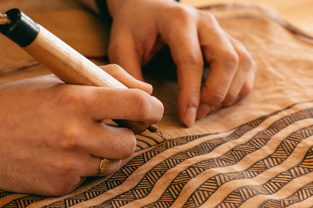 Possum Skin Pyrography Workshop<br>with Iluka Sax-Williams<br>Mob Only