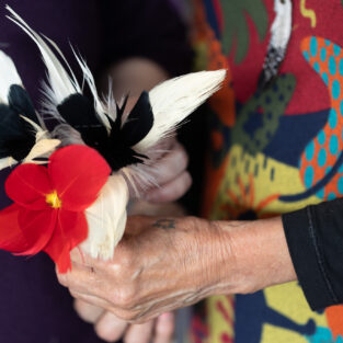 Sorry Day<br>Feather Flowers Workshop with Aunty Glenda Nicholls