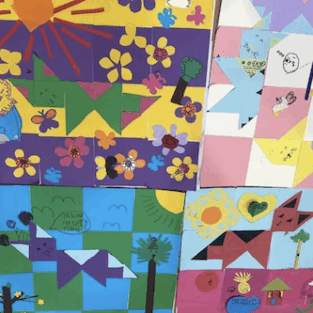 Paper Quilt Workshops with Tricia Van Der-Kuyp