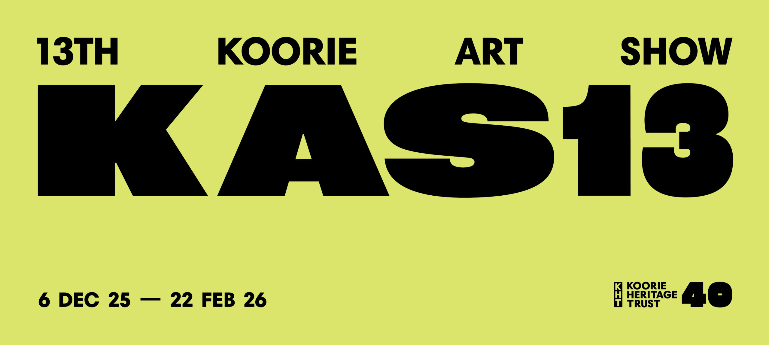 The 13th Koorie Art Show 2025